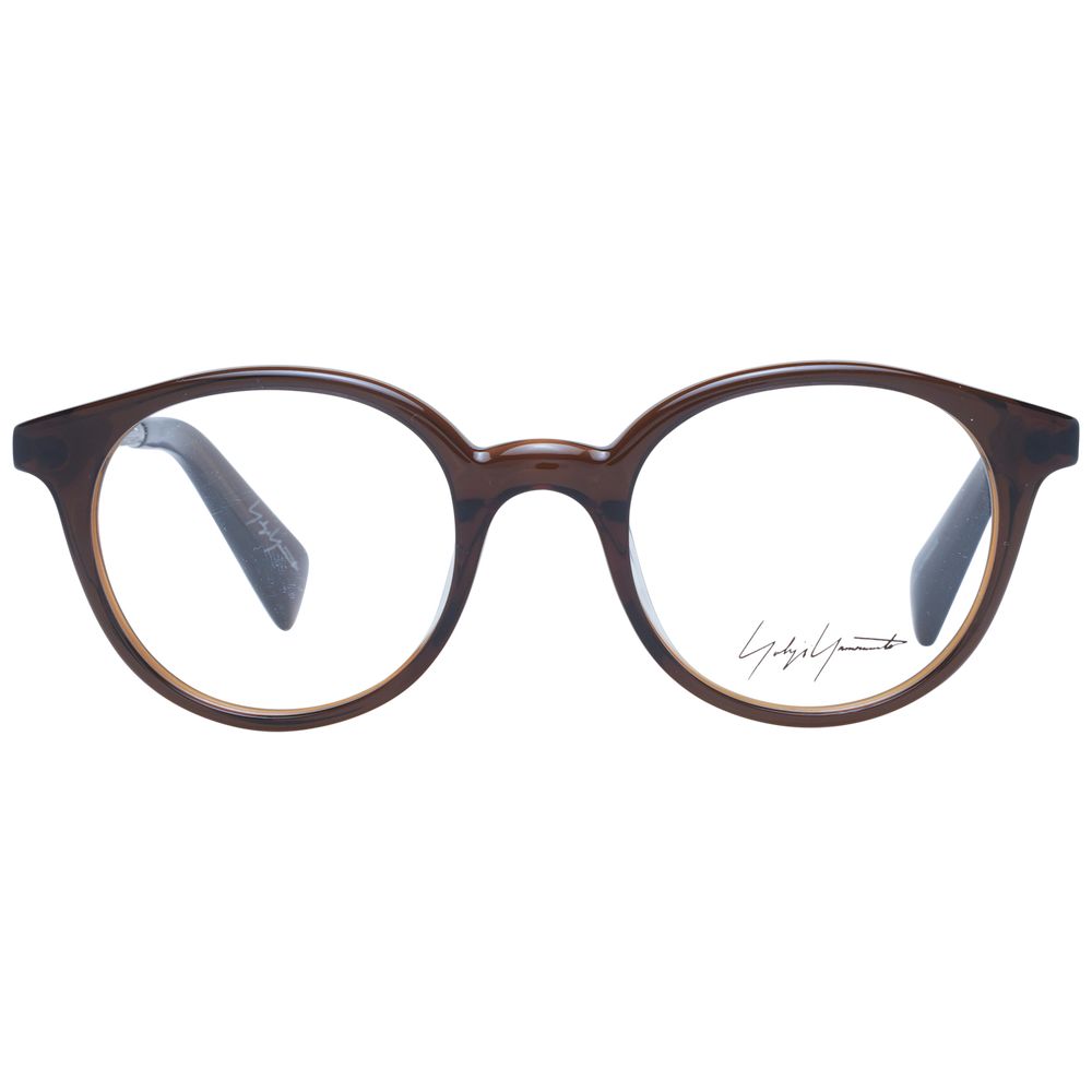 Yohji Yamamoto Brown Acetate Glasses (Frames) - Luxe Marca