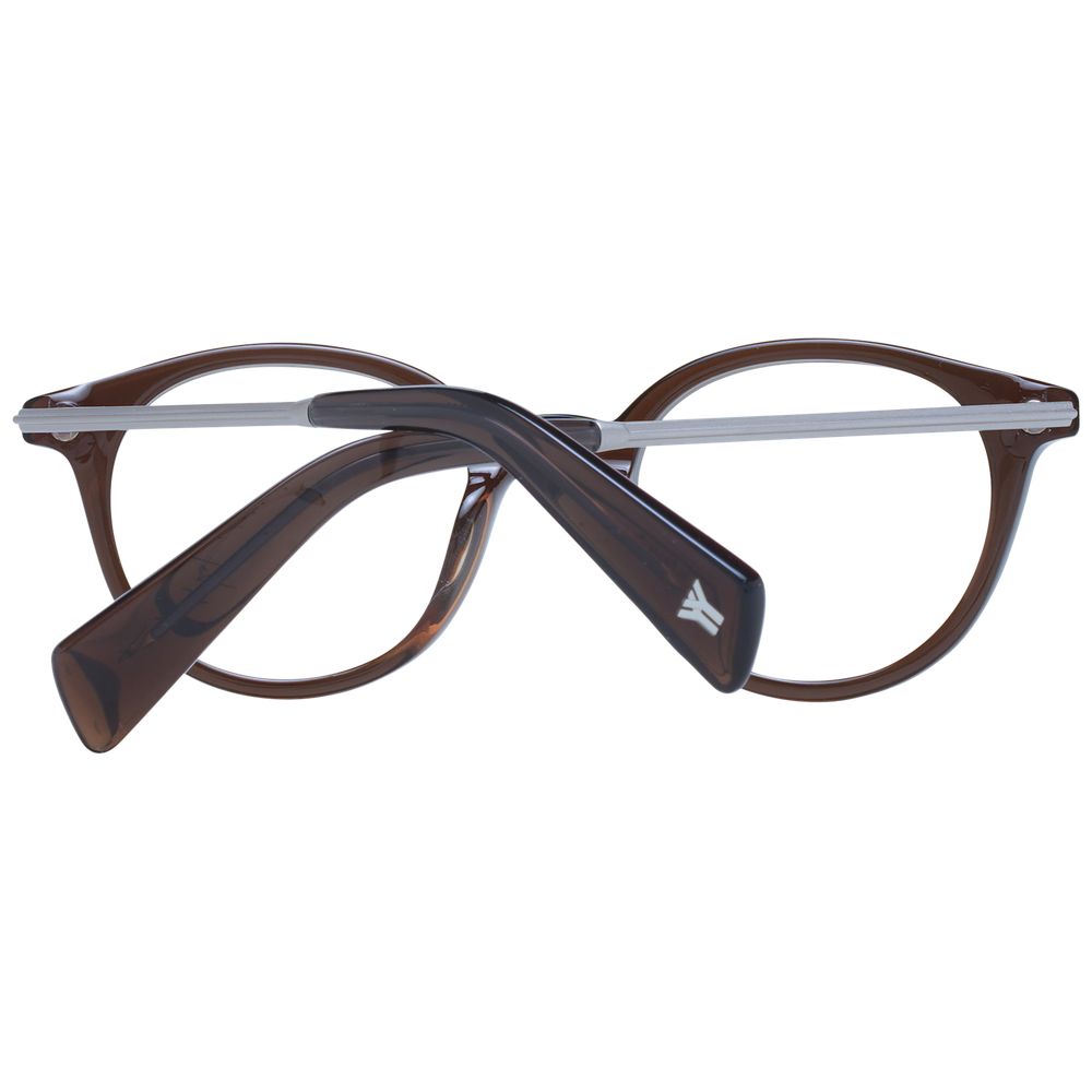 Yohji Yamamoto Brown Acetate Glasses (Frames) - Luxe Marca