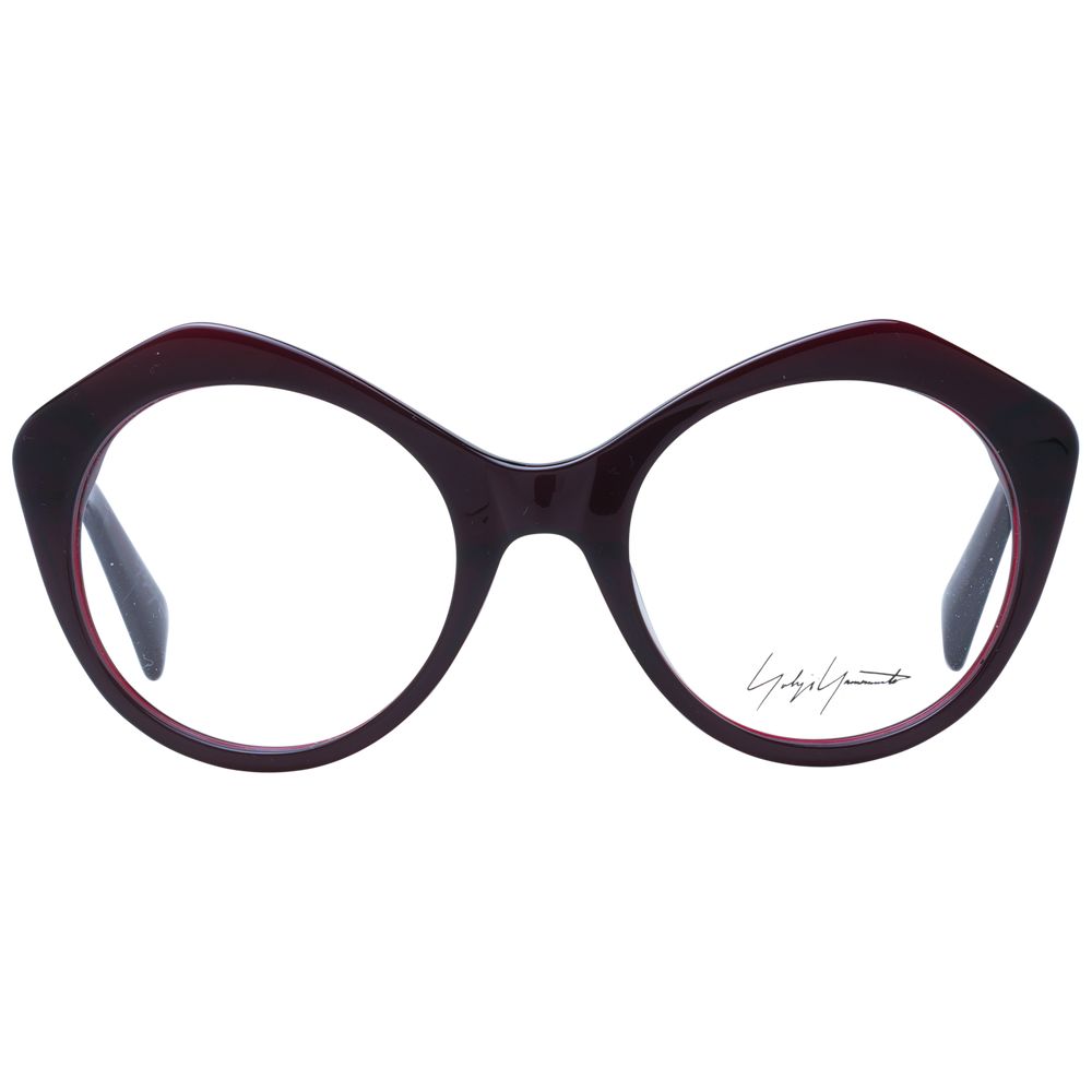 Yohji Yamamoto Burgundy Acetate Glasses (Frames) - Luxe Marca