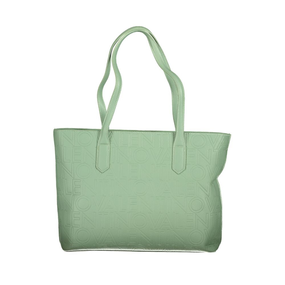 Mario Valentino Green Polyethylene Handbag