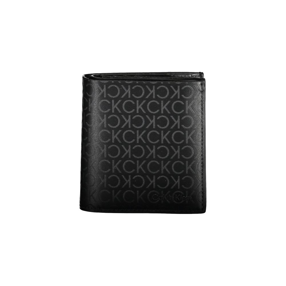Calvin Klein Nero Polyester Men Wallet