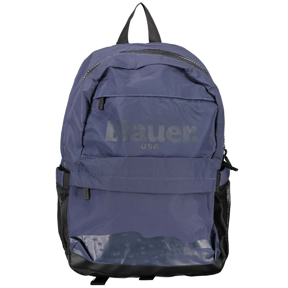 حقيبة ظهر من البوليستر باللون الأزرق من Blauer