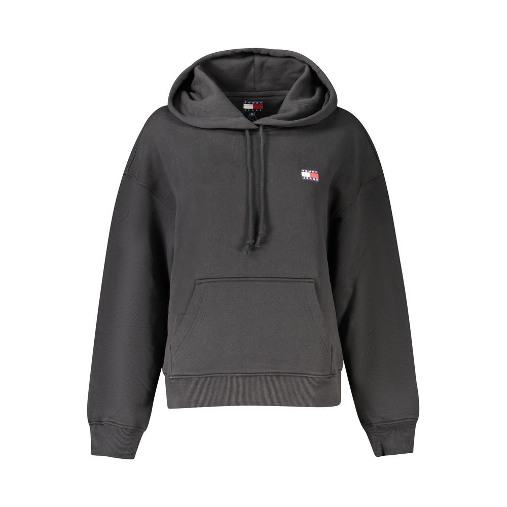 Tommy Hilfiger Black Cotton Women Sweater