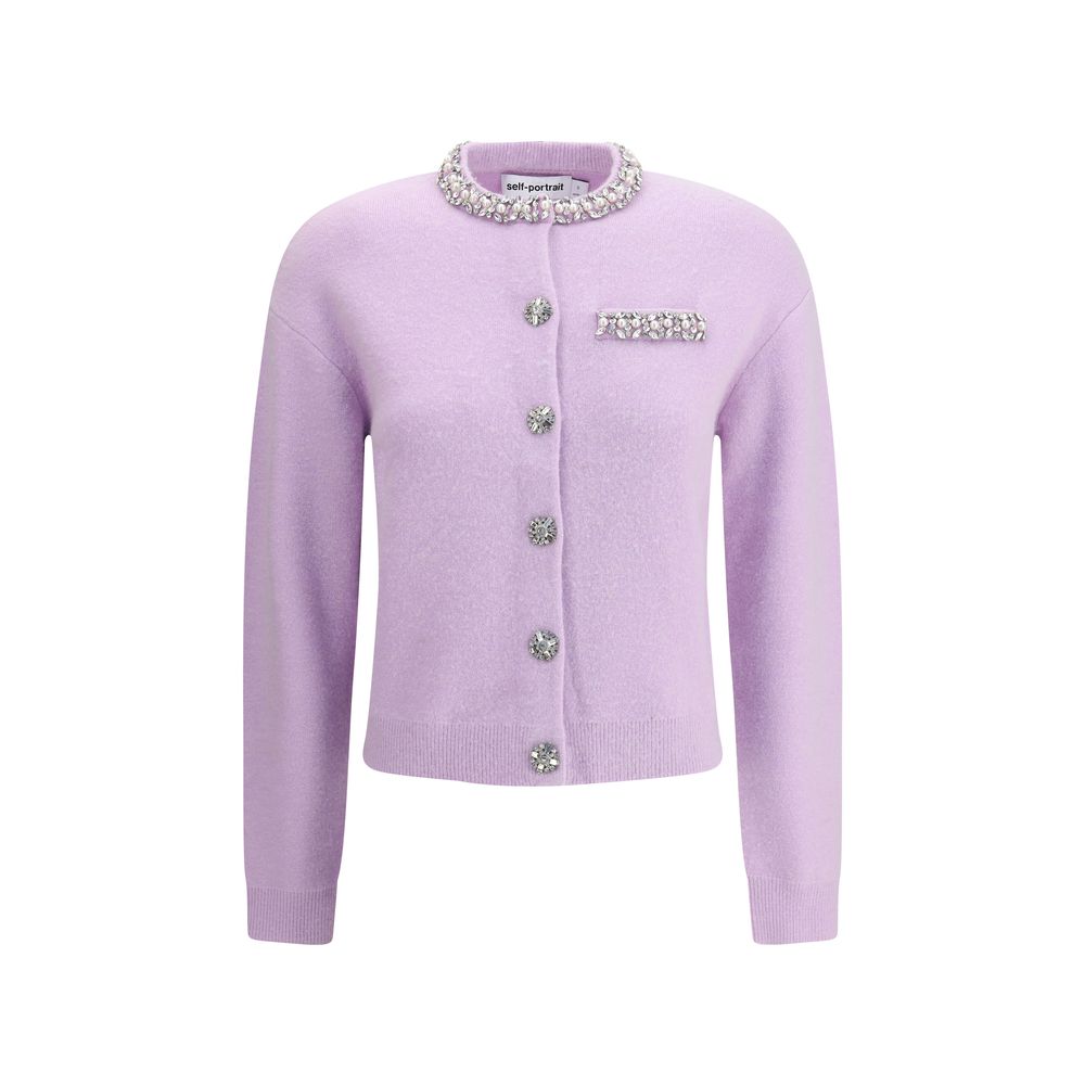 كارديجان مرصع بالجواهر مع صورة ذاتية