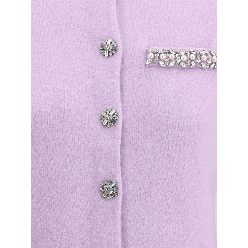 كارديجان مرصع بالجواهر مع صورة ذاتية