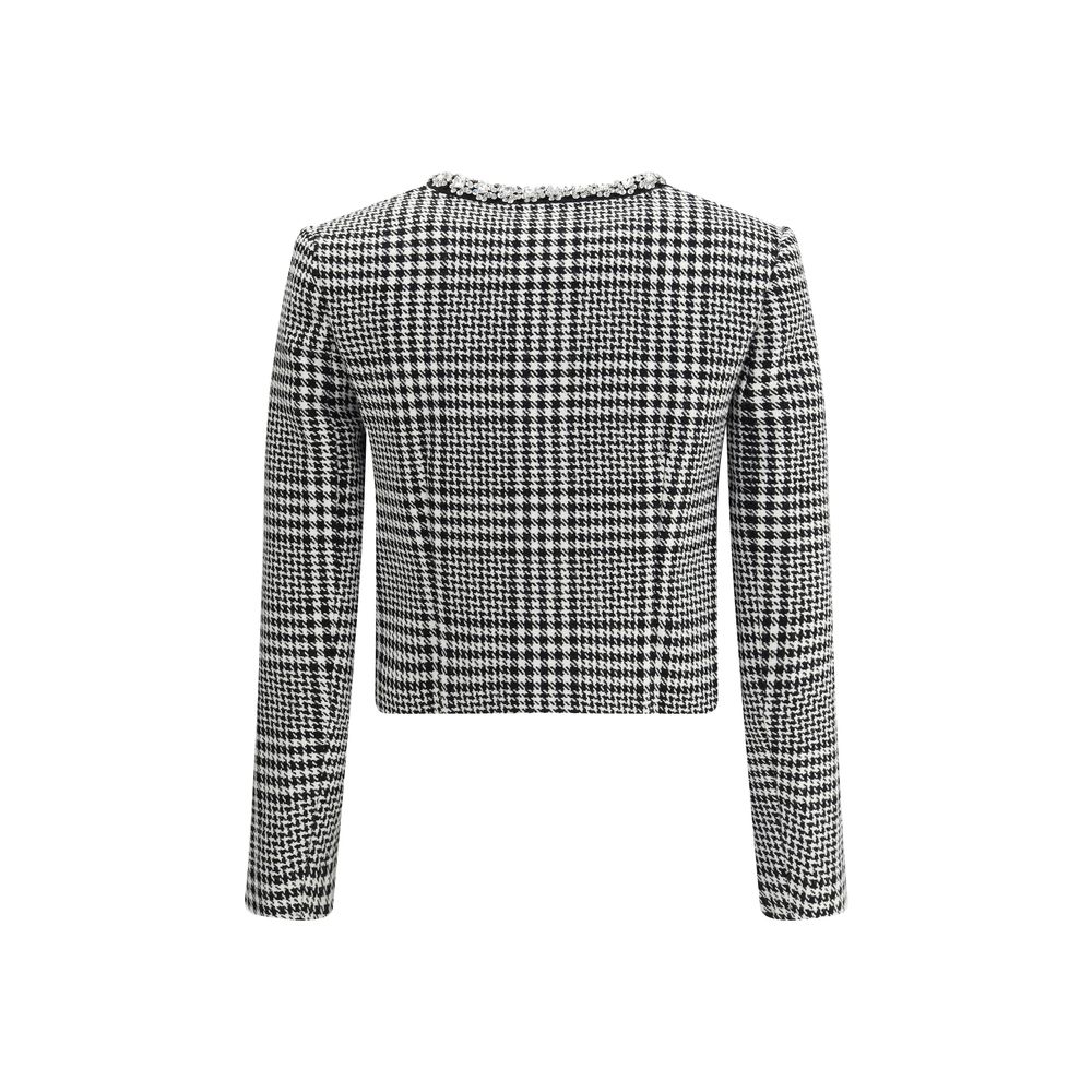 سترة منقوشة بنقشة صورة ذاتية