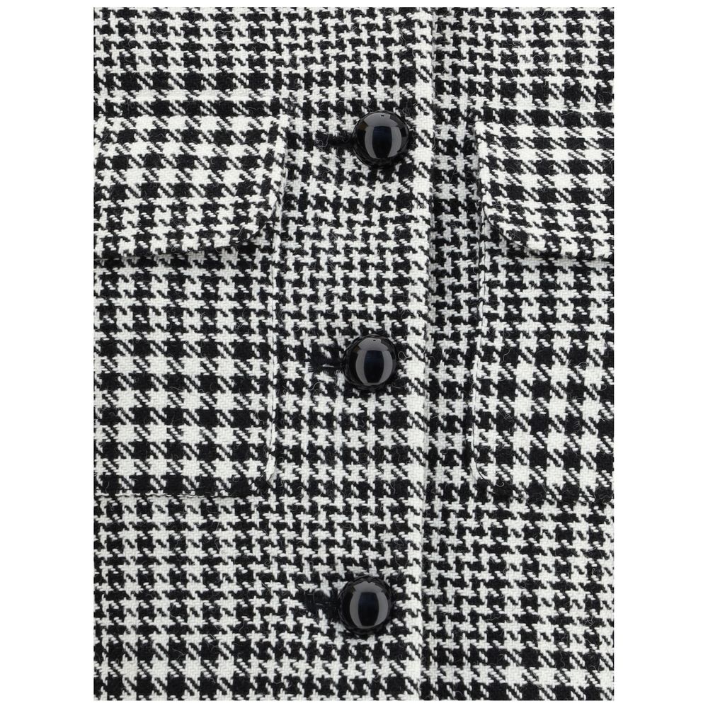 سترة منقوشة بنقشة صورة ذاتية