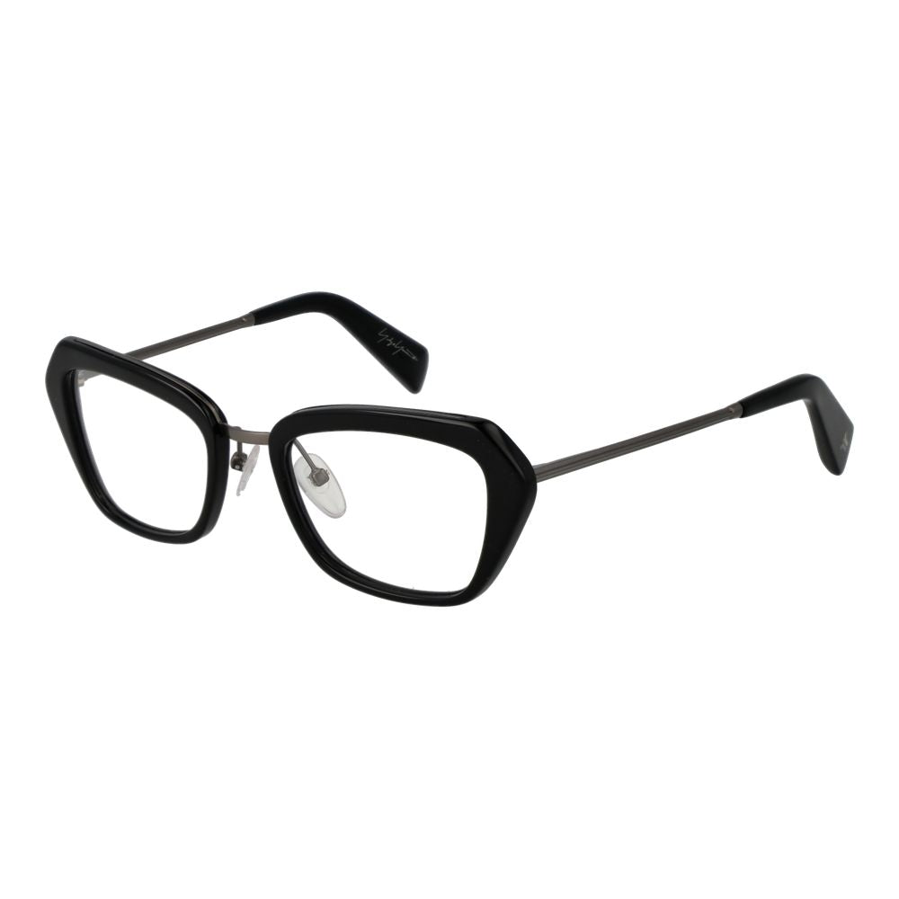 Yohji Yamamoto Black Plastic Glasses (Frames) - Luxe Marca