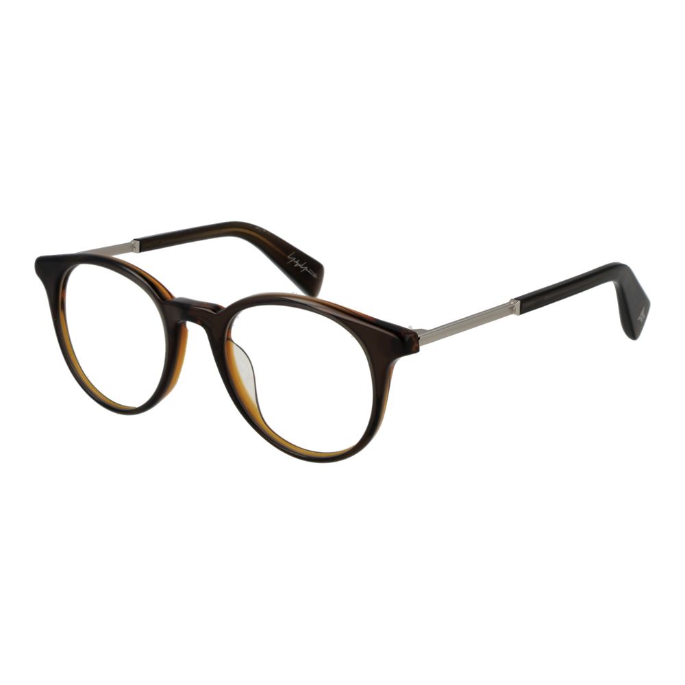 Yohji Yamamoto Brown Plastic Glasses (Frames) - Luxe Marca
