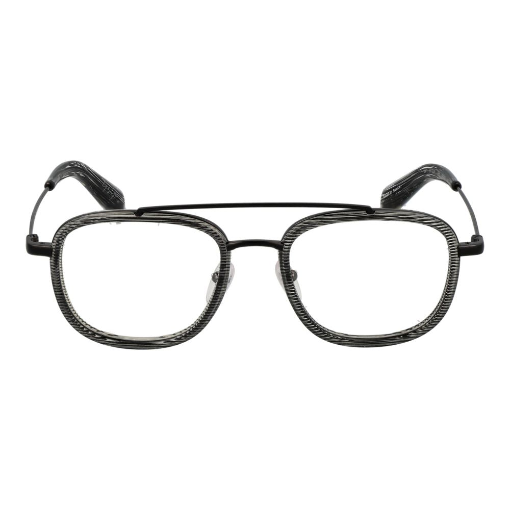 Yohji Yamamoto Gray Acetate Glasses (Frames) - Luxe Marca
