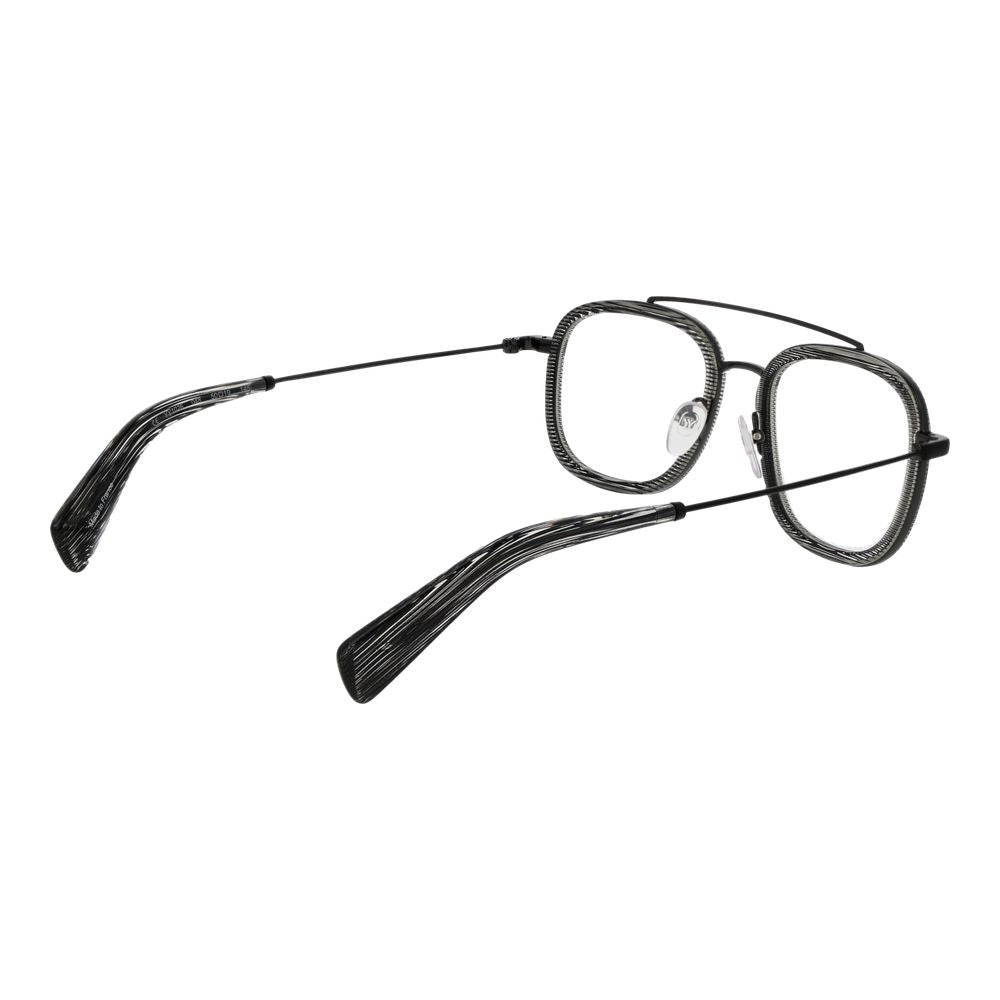 Yohji Yamamoto Gray Acetate Glasses (Frames) - Luxe Marca