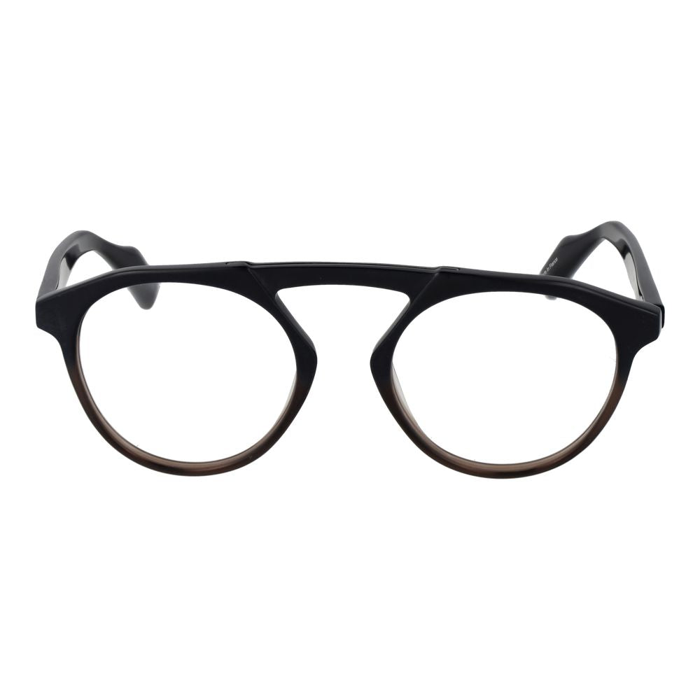 Yohji Yamamoto Black Plastic Glasses (Frames) - Luxe Marca