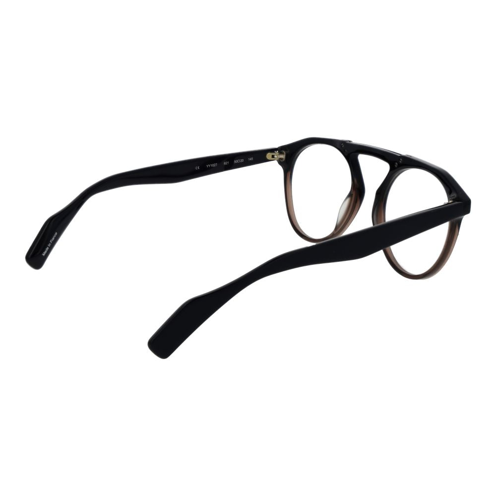 Yohji Yamamoto Black Plastic Glasses (Frames) - Luxe Marca