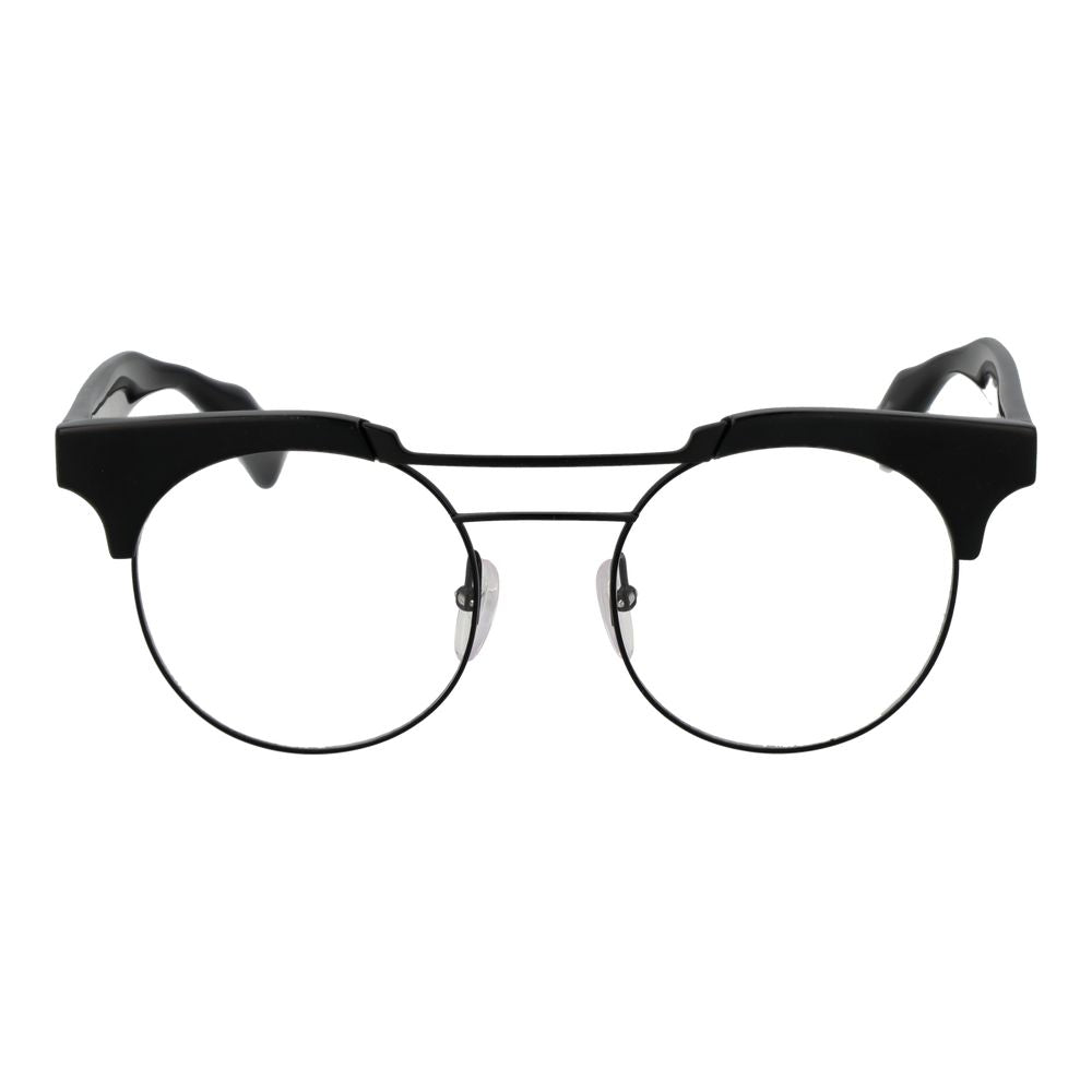 Yohji Yamamoto Black Plastic Glasses (Frames) - Luxe Marca