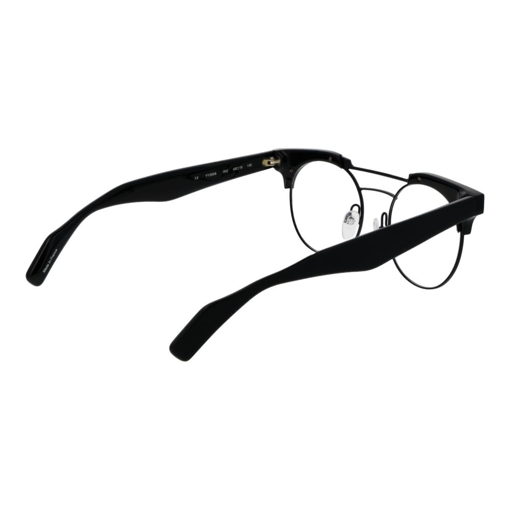 Yohji Yamamoto Black Plastic Glasses (Frames) - Luxe Marca