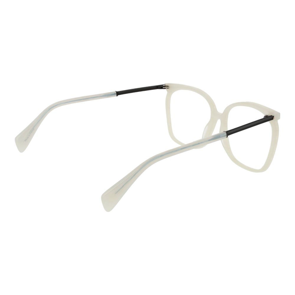 Yohji Yamamoto White Plastic Glasses (Frames) - Luxe Marca