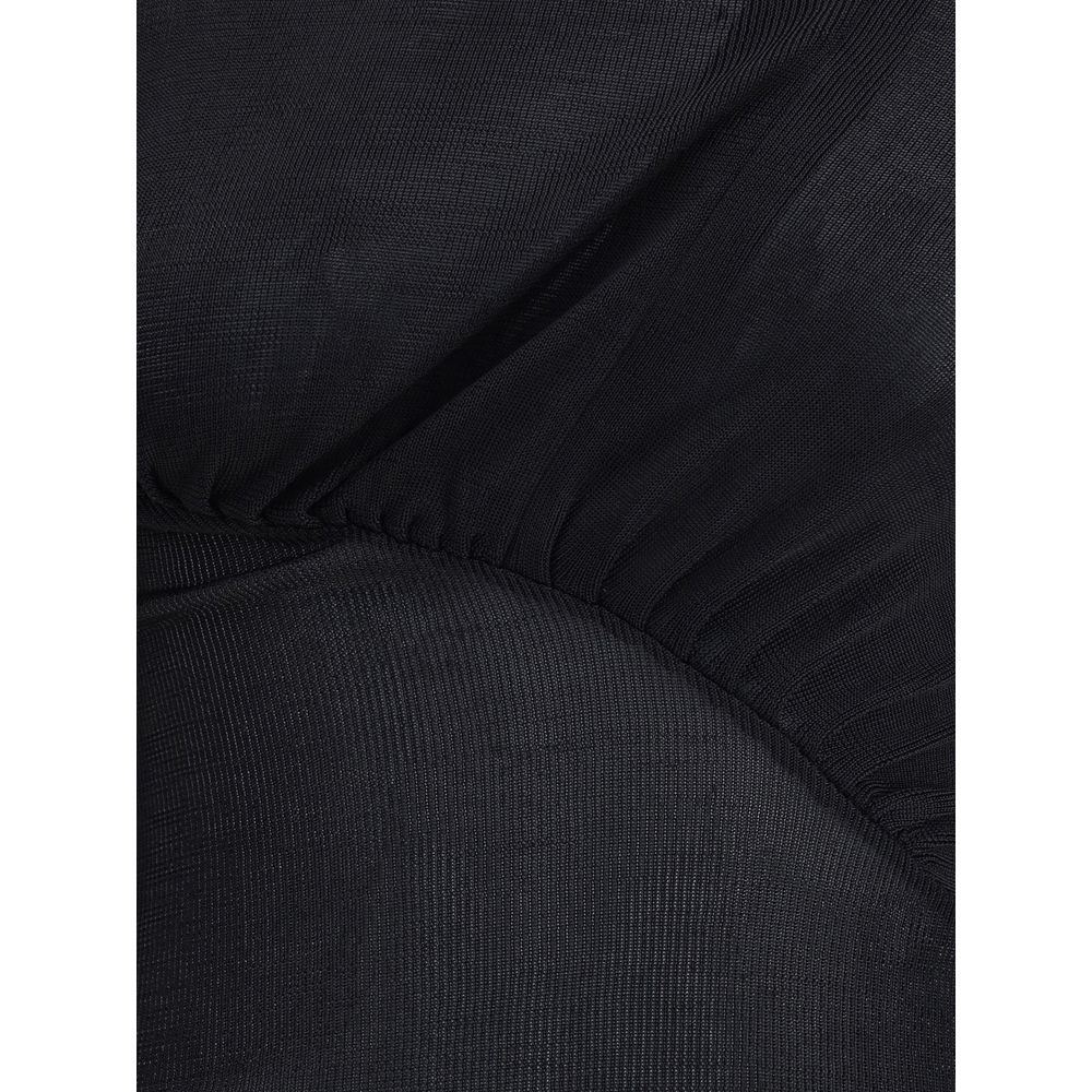 بلوزة محبوكة بأكمام طويلة عليها صورة ذاتية