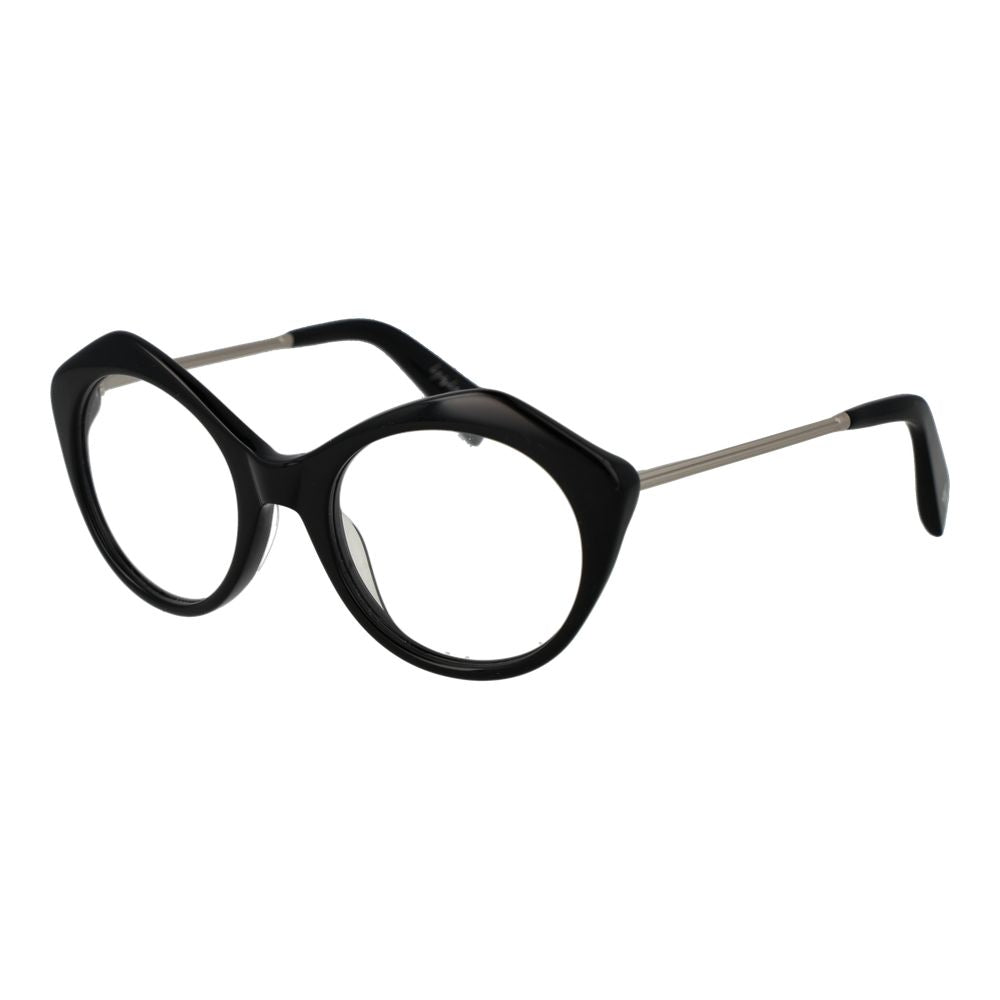 Yohji Yamamoto Black Acetate Glasses (Frames) - Luxe Marca