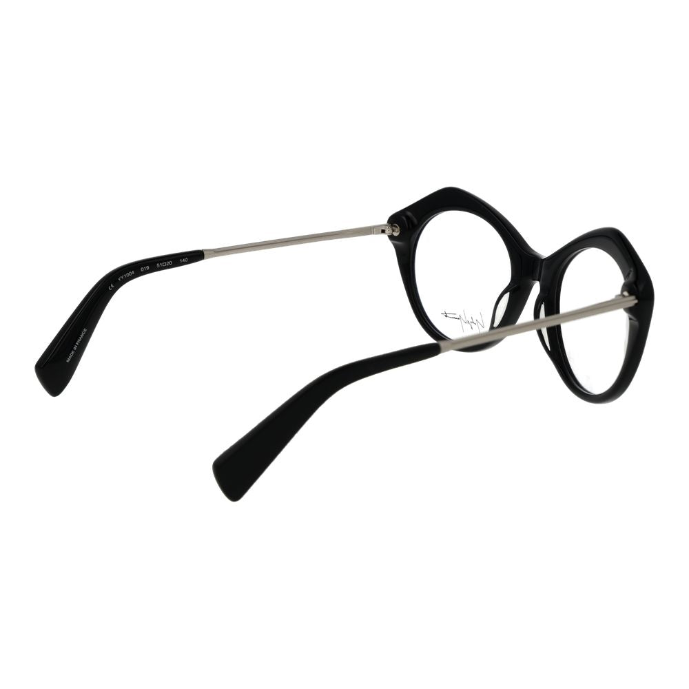 Yohji Yamamoto Black Acetate Glasses (Frames) - Luxe Marca