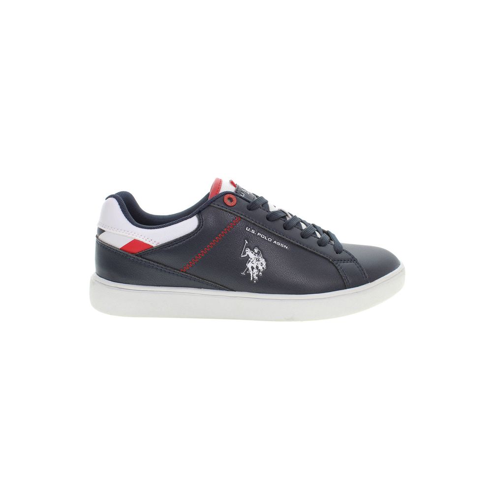 U.S. POLO ASSN. Blue Polyester Men Sneaker