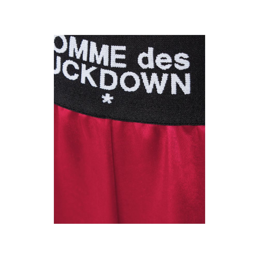 Comme Des Fuckdown جينز وبنطلون بوليستر فوشيا