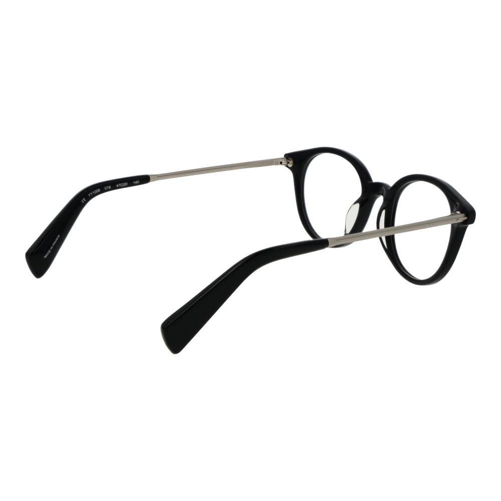Yohji Yamamoto Black Acetate Glasses (Frames) - Luxe Marca