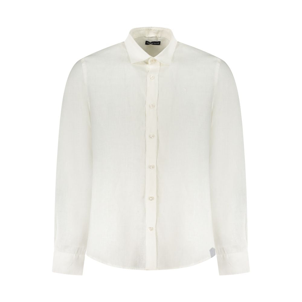 North Sails White Linen Shirt