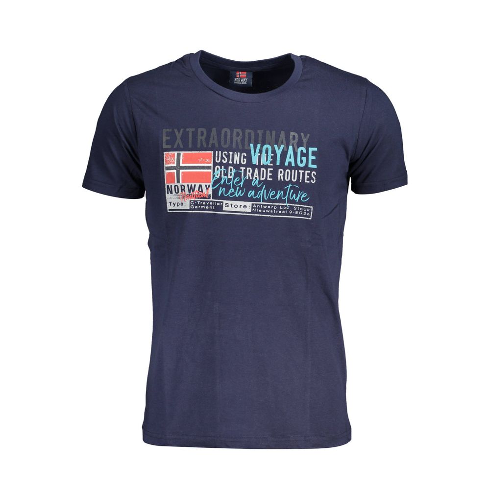 Blue Cotton T-Shirt