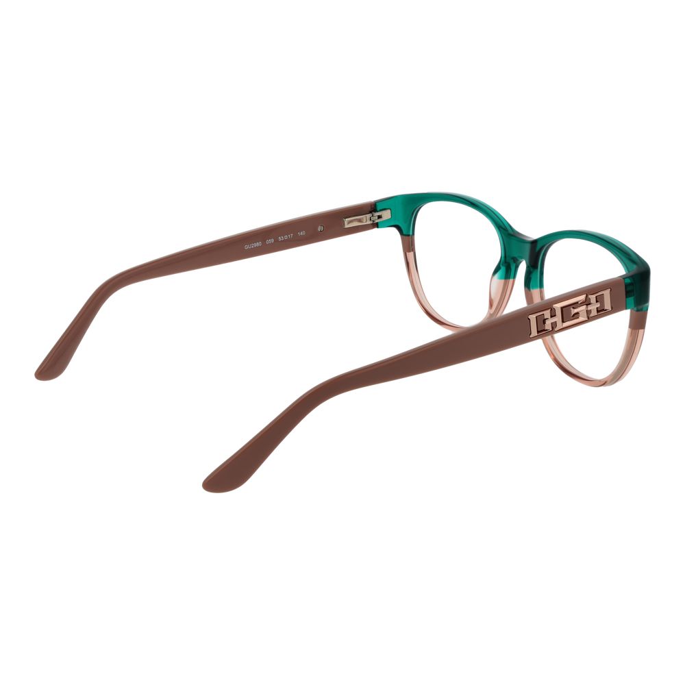 إطارات نظارات نسائية خضراء من Guess