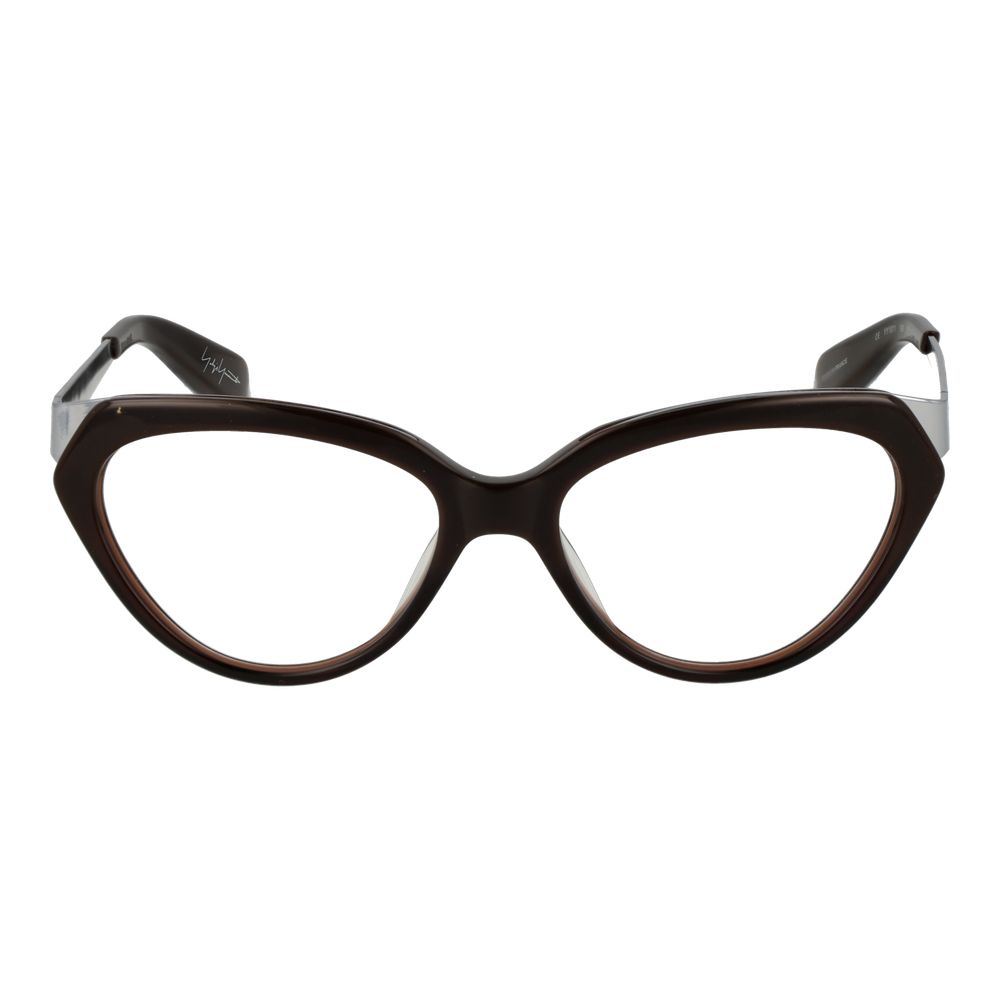 Yohji Yamamoto Brown Acetate Glasses (Frames) - Luxe Marca