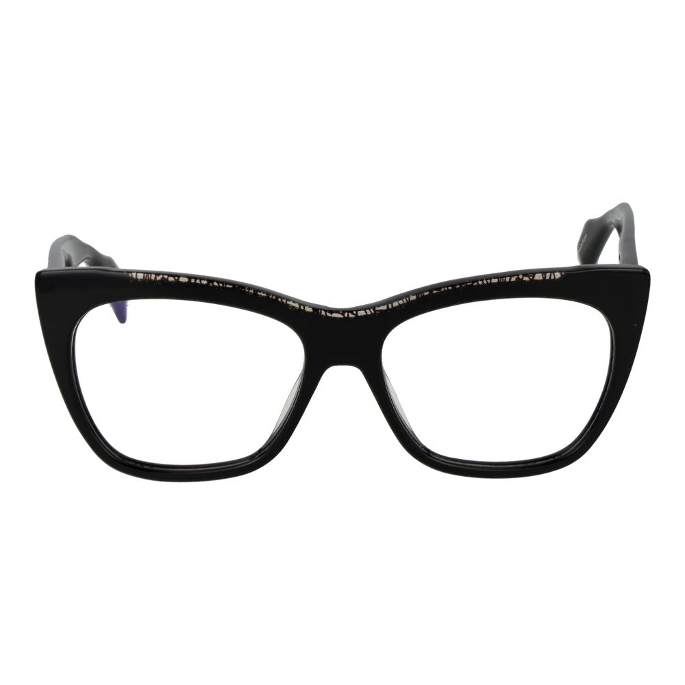 Yohji Yamamoto Black Plastic Glasses (Frames) - Luxe Marca