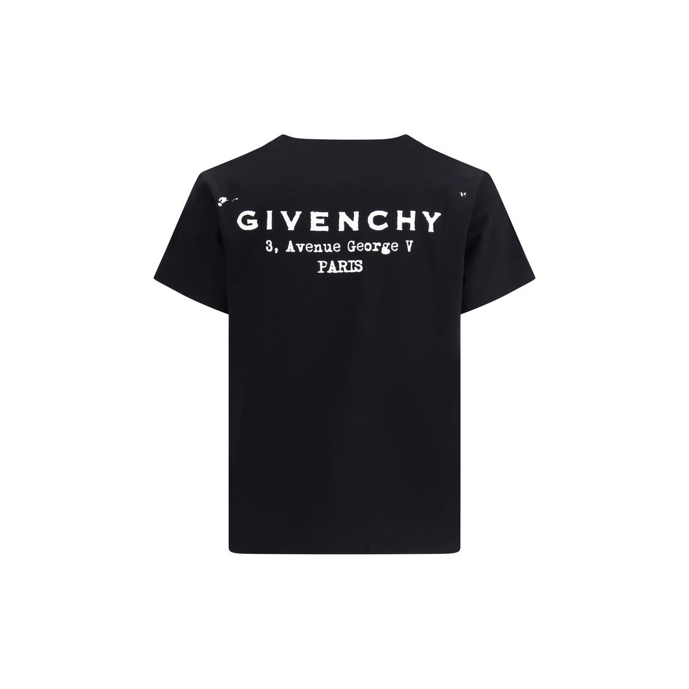 Givenchy Black Cotton T-Shirt