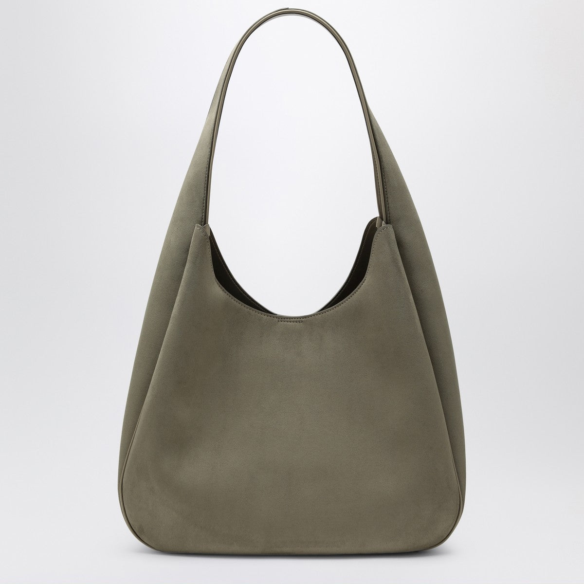 Stella McCartney Stella McCartney Large Khaki Hobo Bag with Logo
