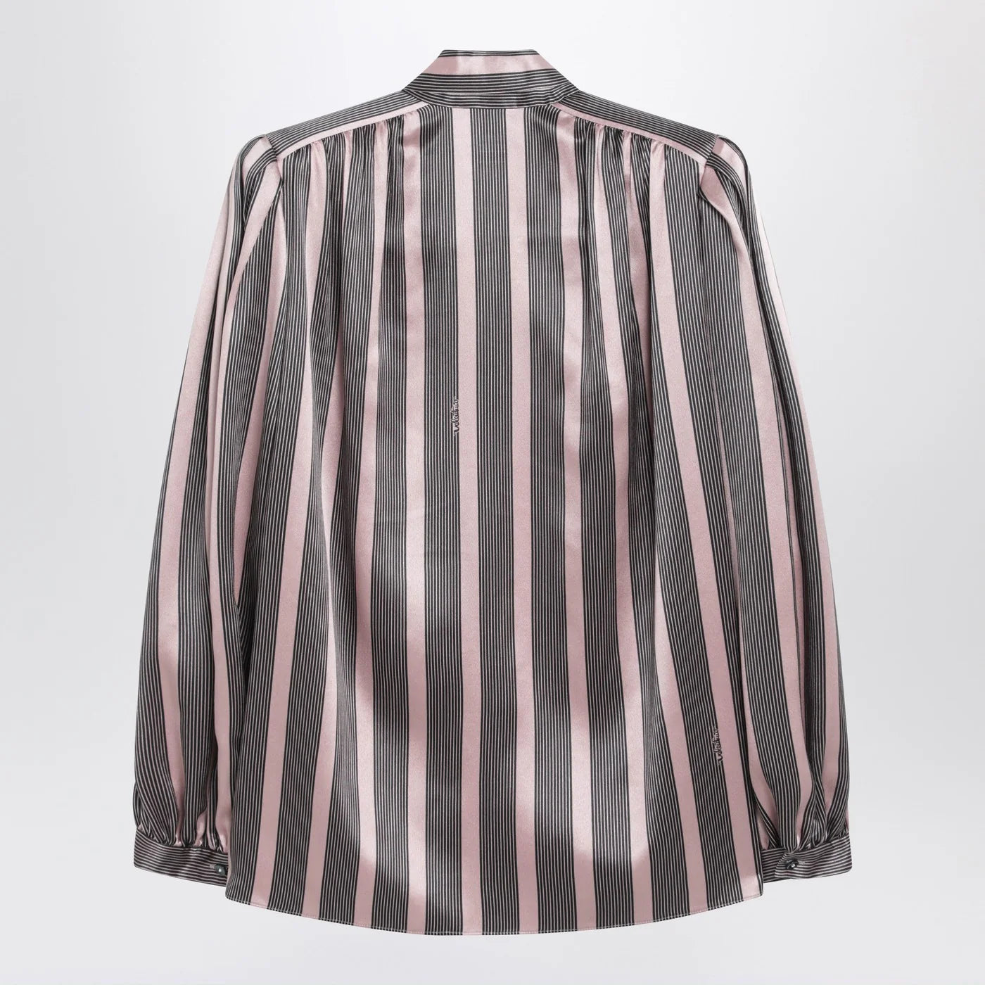 Valentino Striped Crepe de Chine shirt