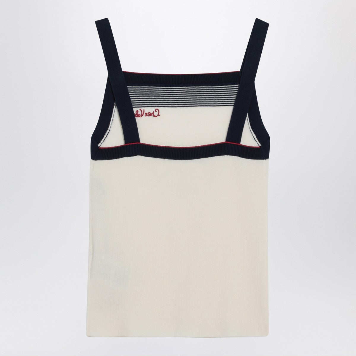 بلوزة فالنتينو من الصوف مزينة بتطريز شيز فالنتينو