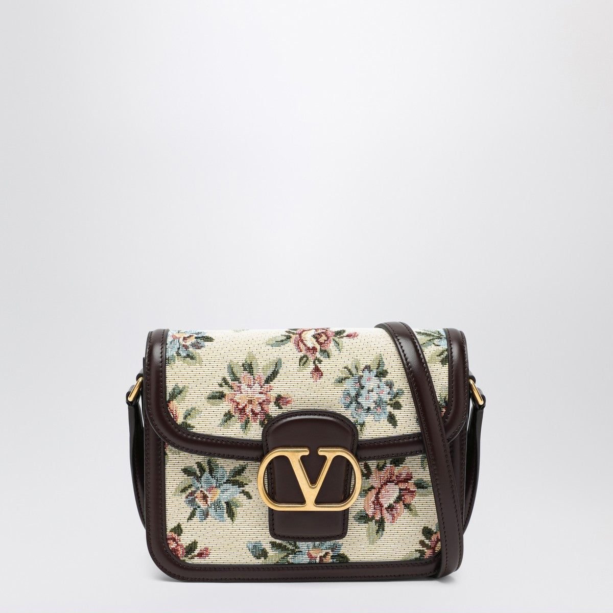 Valentino Garavani Valentino Garavani Small bag 9TO5 in jacquard fabric Papier Floral