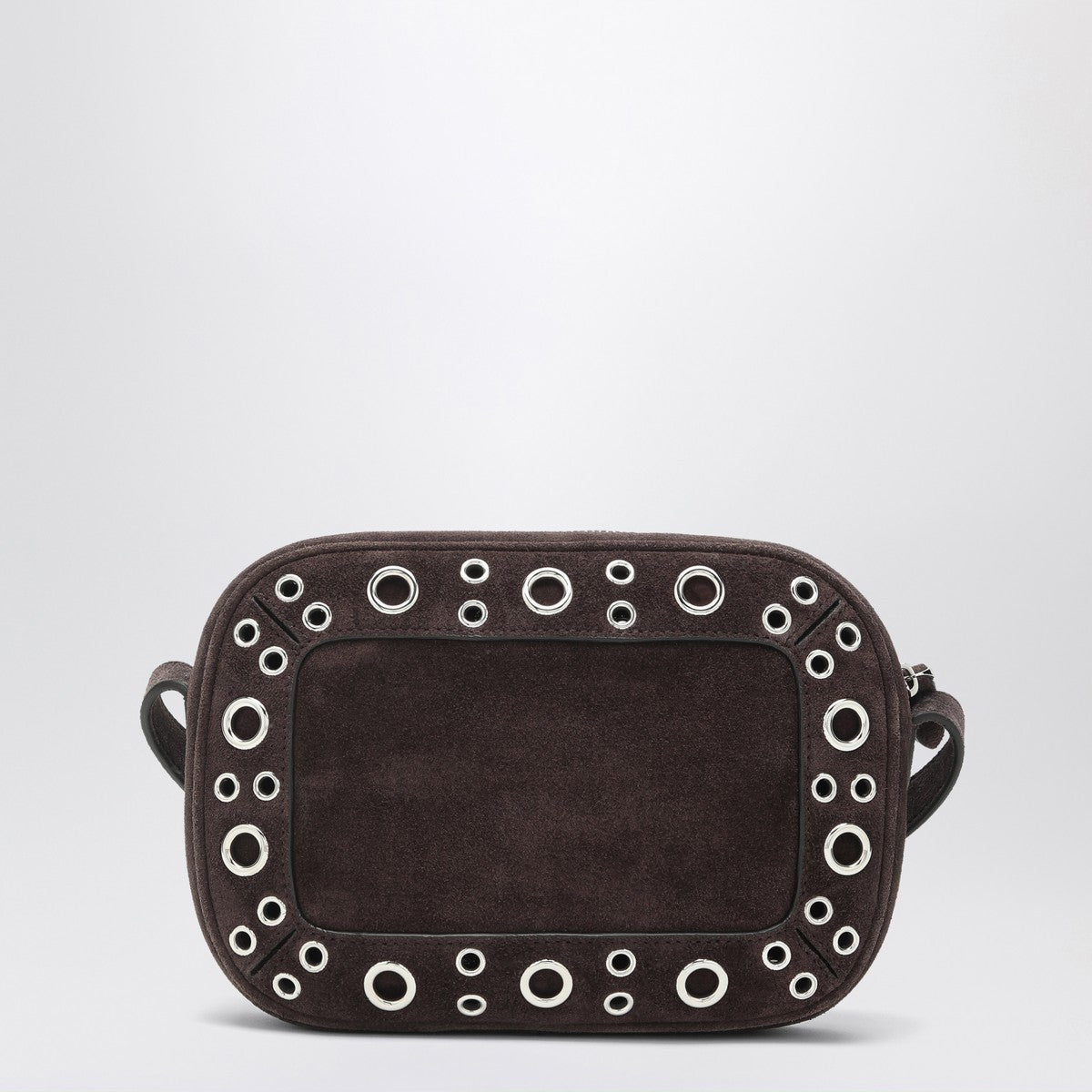 Valentino Garavani Valentino Garavani Nellcôte bag brown in suede with studs and rivets