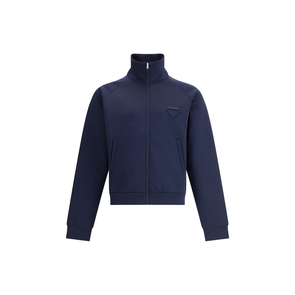 Prada Blue Polyester Sweatshirt