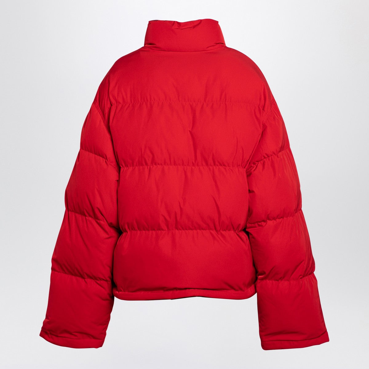 Balenciaga Balenciaga Reversible red and black down jacket in technical twill