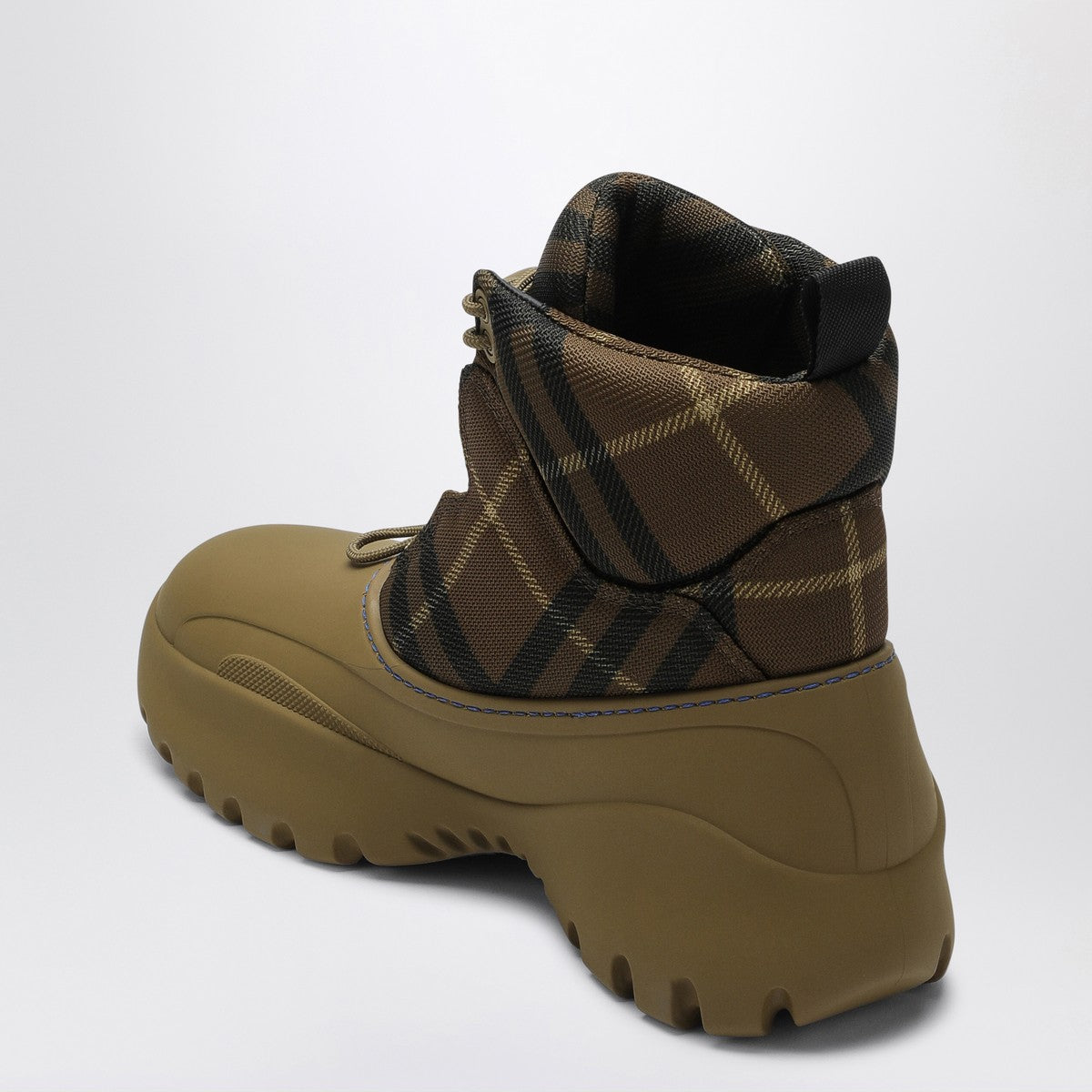 Burberry Burberry Scoot Trek ankle boot with Check pattern