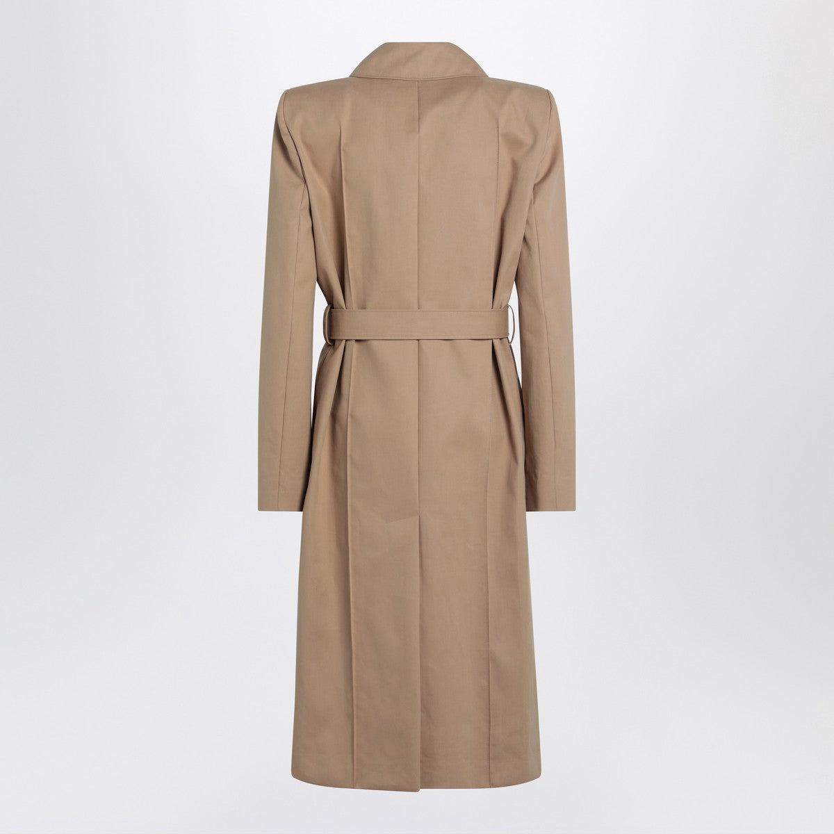 Alexander Mcqueen Alexander McQueen Beige trench coat with belt