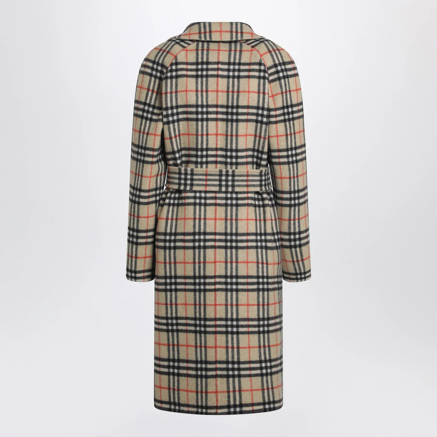 Burberry Sand reversible wool coat