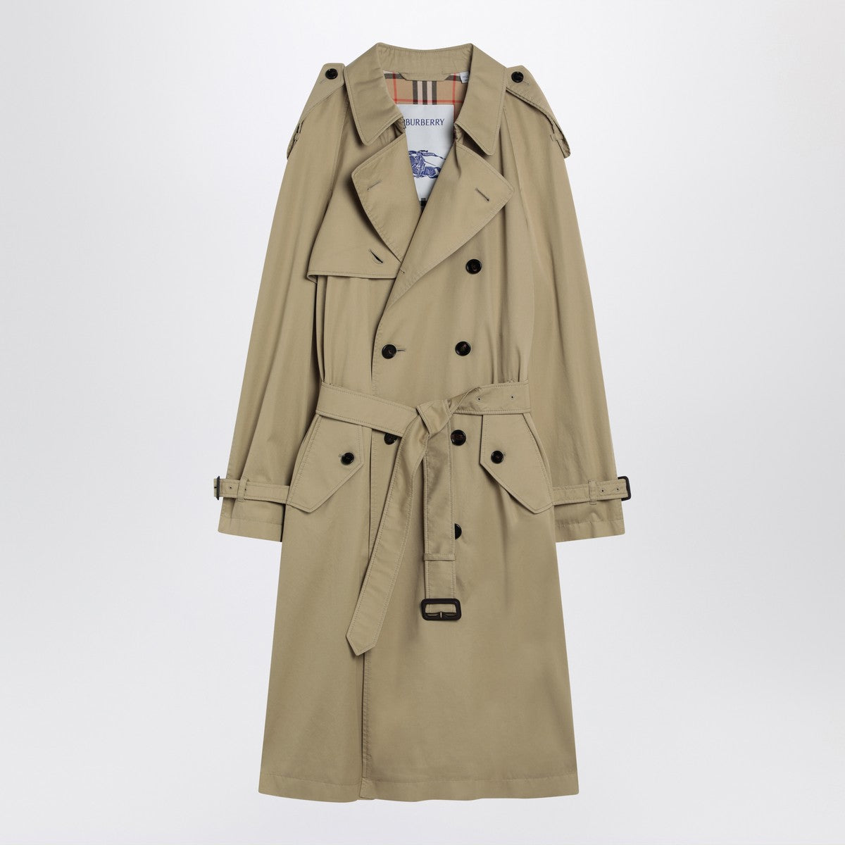 Burberry Burberry Double-breasted trench coat in Hamper color