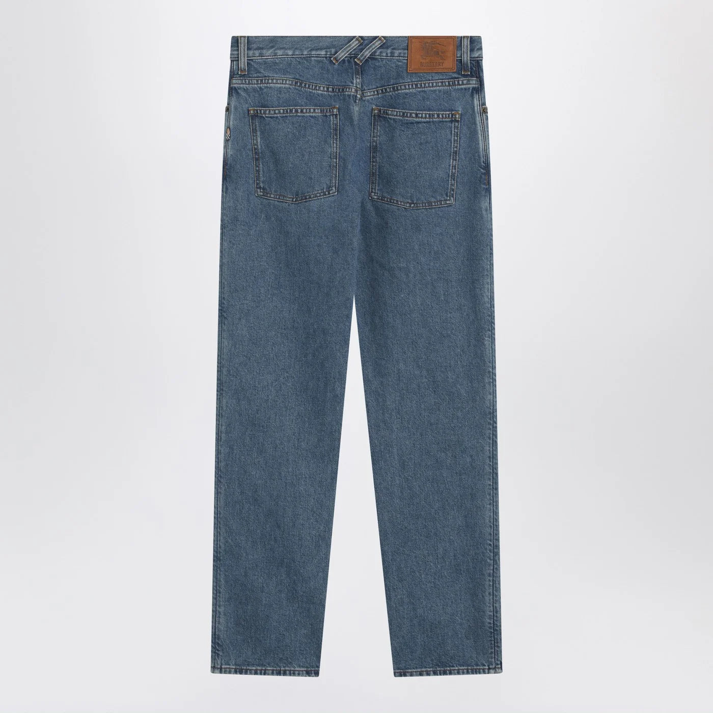 Burberry Medium-blue regular-fit jeans