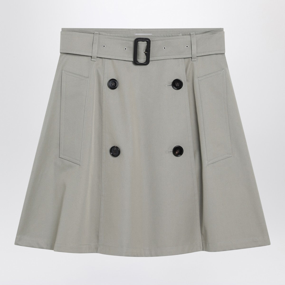 Burberry Burberry Beige trench mini skirt in gabardine