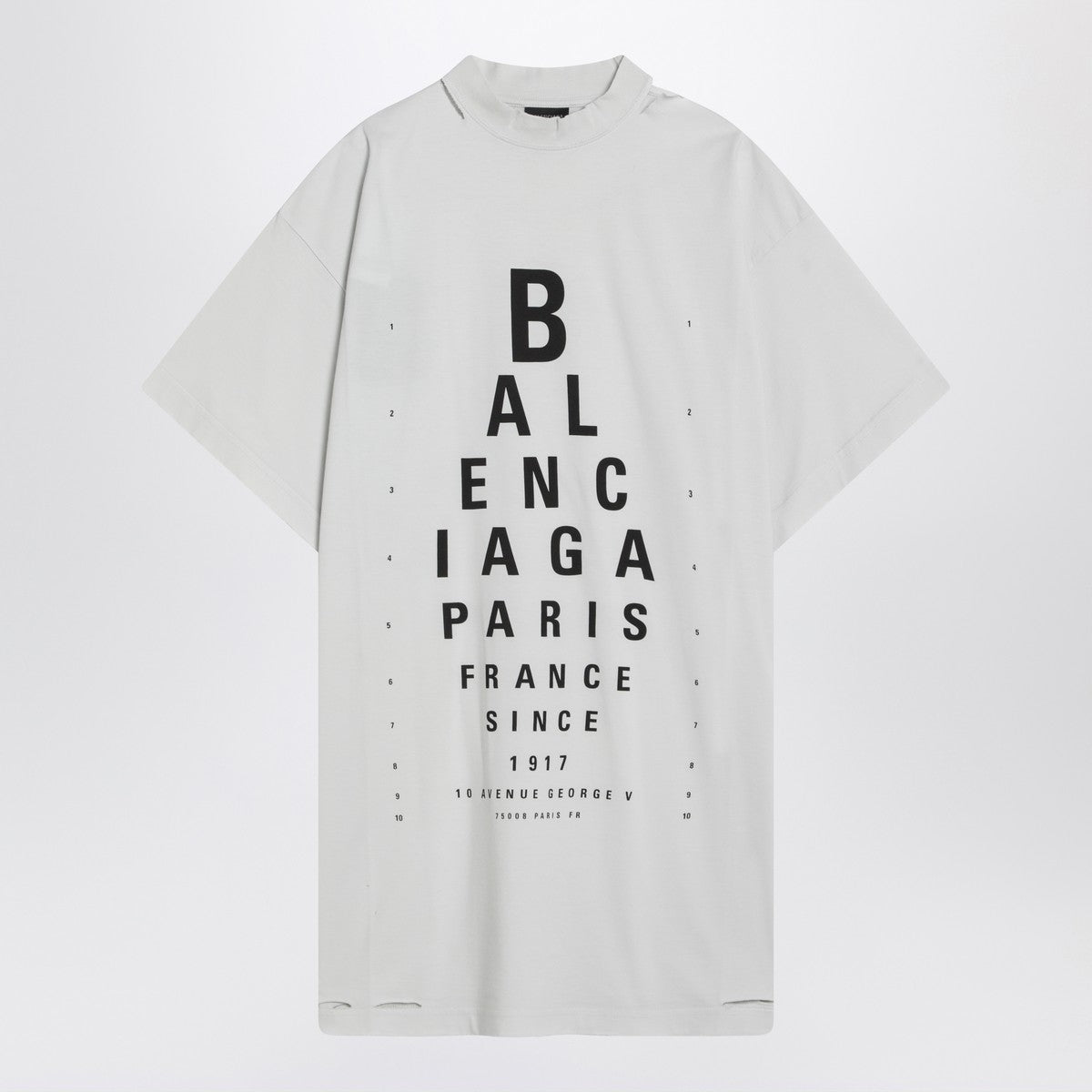 Balenciaga Balenciaga Optical white oversized T-shirt