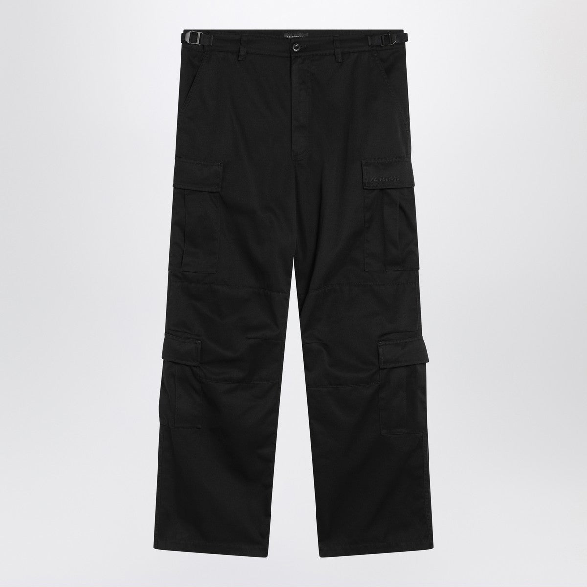 Balenciaga Balenciaga Black cargo pants in cotton blend