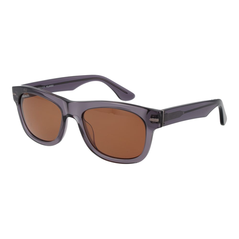 Serengeti Gray Plastic Sunglasses - Luxe Marca