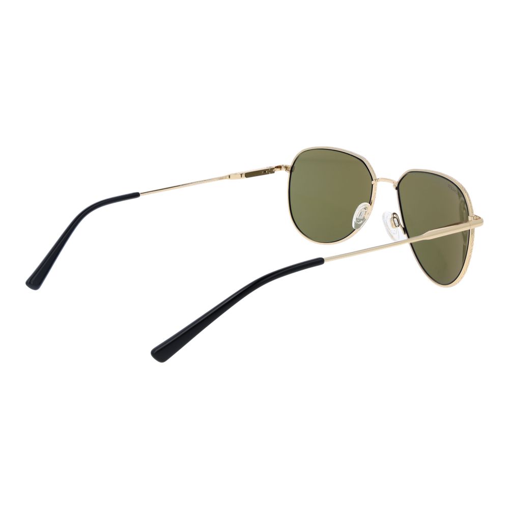 Serengeti Gold Plastic Sunglasses - Luxe Marca