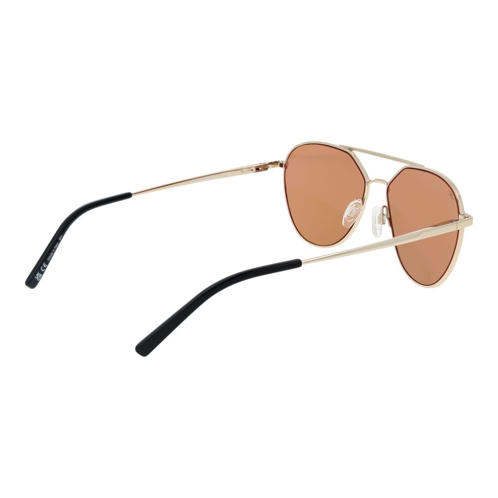 Serengeti Gold Plastic Sunglasses - Luxe Marca